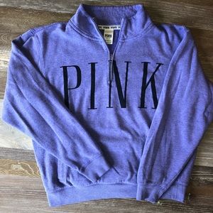 Victoria’s Secret PINK quarter zip sweatshirt